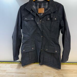 Levi's Women's Black Waxed Cloth Utility Jacket